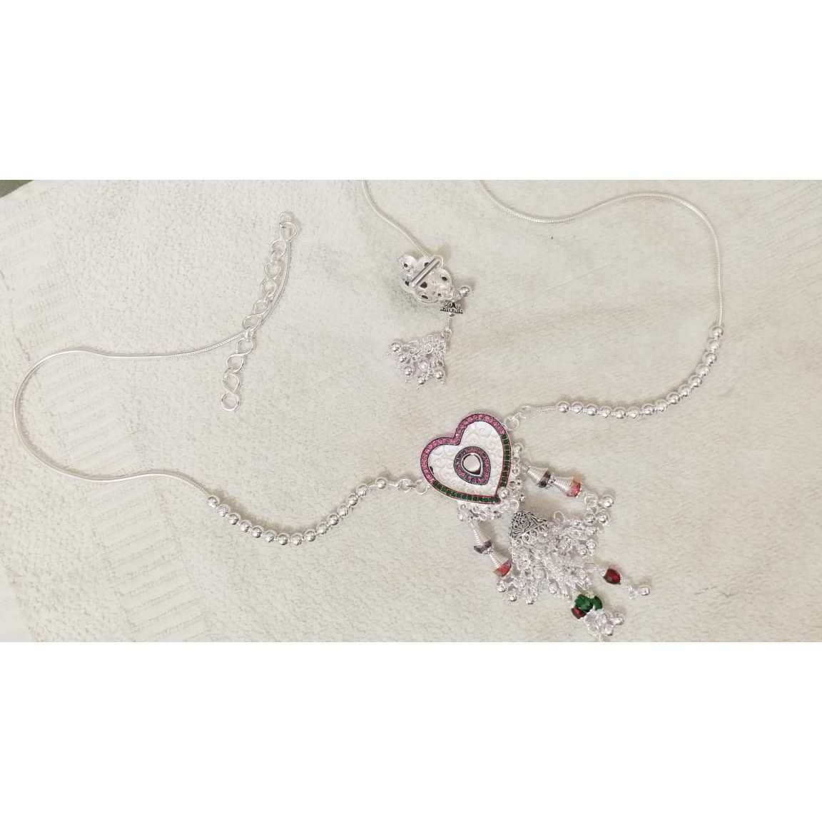 Gol Chain Mina Love(Dil) Pis Ghughru Adjustable Ladies Kandori Belt Ms-2545