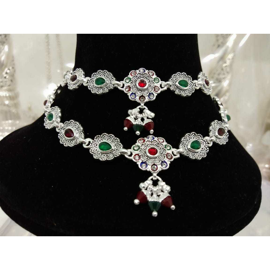 Fancy Salang Mina Dimond Casting Pis Rajkoti Payal Ms-2535