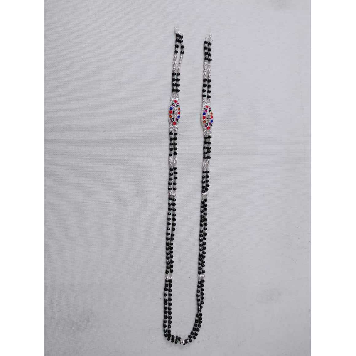 2(Two) Line Cholel Bol Casting Black(Kala) Pearl(Moti)  Mangalsutra Ms-2522