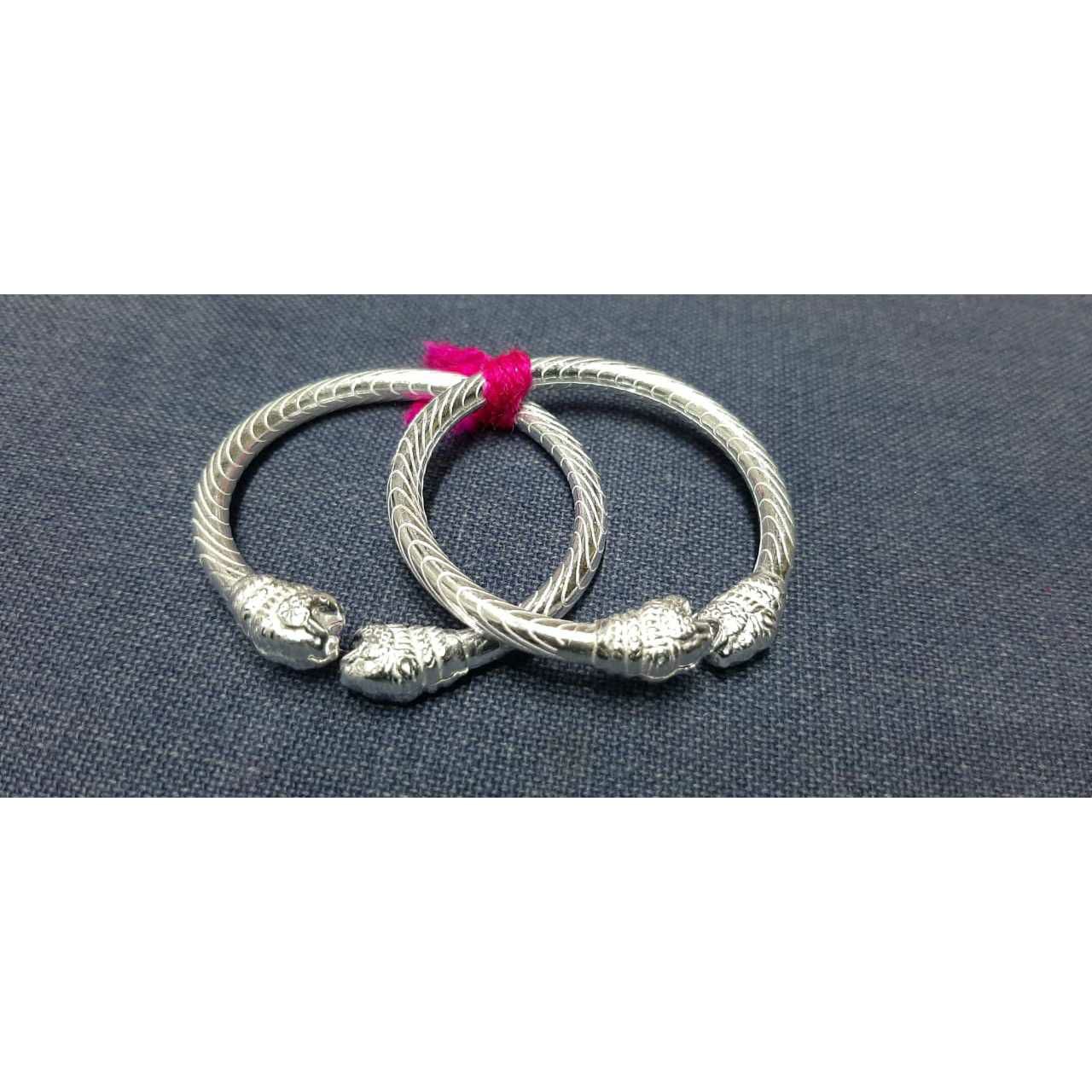 Cholel Nakshi Broad Hathi Mora , Sih Mora Baccha(Babby,Children,Kids) Small Size Kadli(Kada,Kangan,Bangle,Patli) Ms-2366