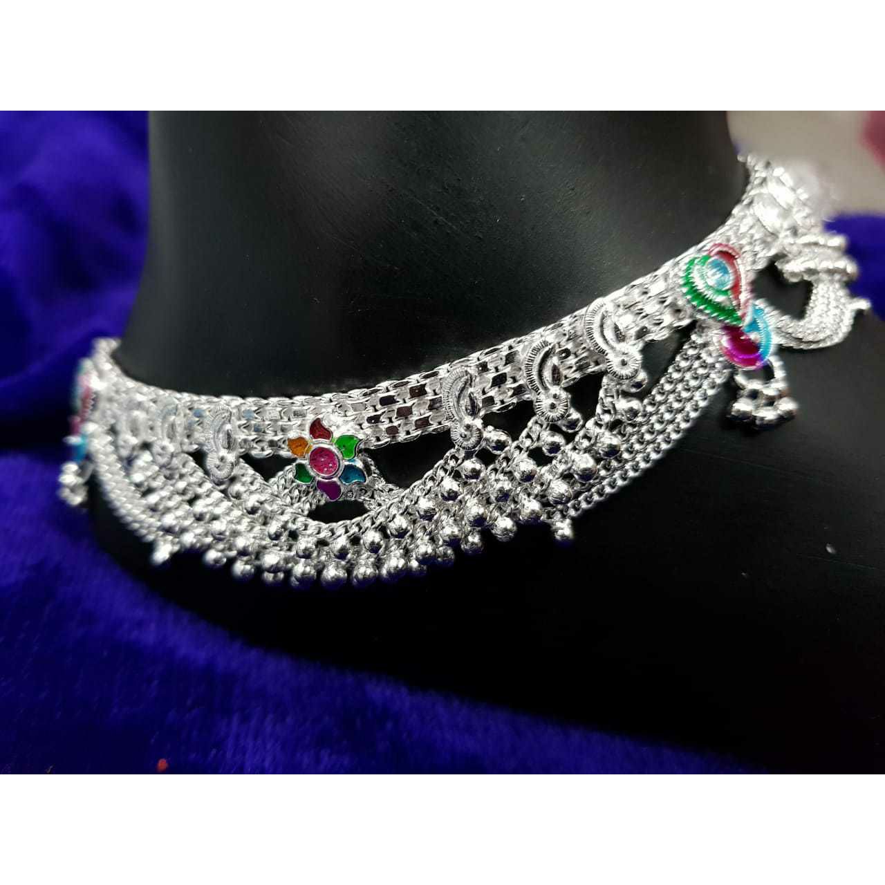 Milan Chain 3(Three) Step Jalar Round Goal Gola Khili Payal Ms-1998