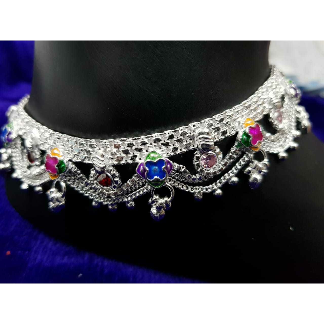 Milan Chain Different Casting Pis Different Dimond Different Jalar Payal Ms-1996