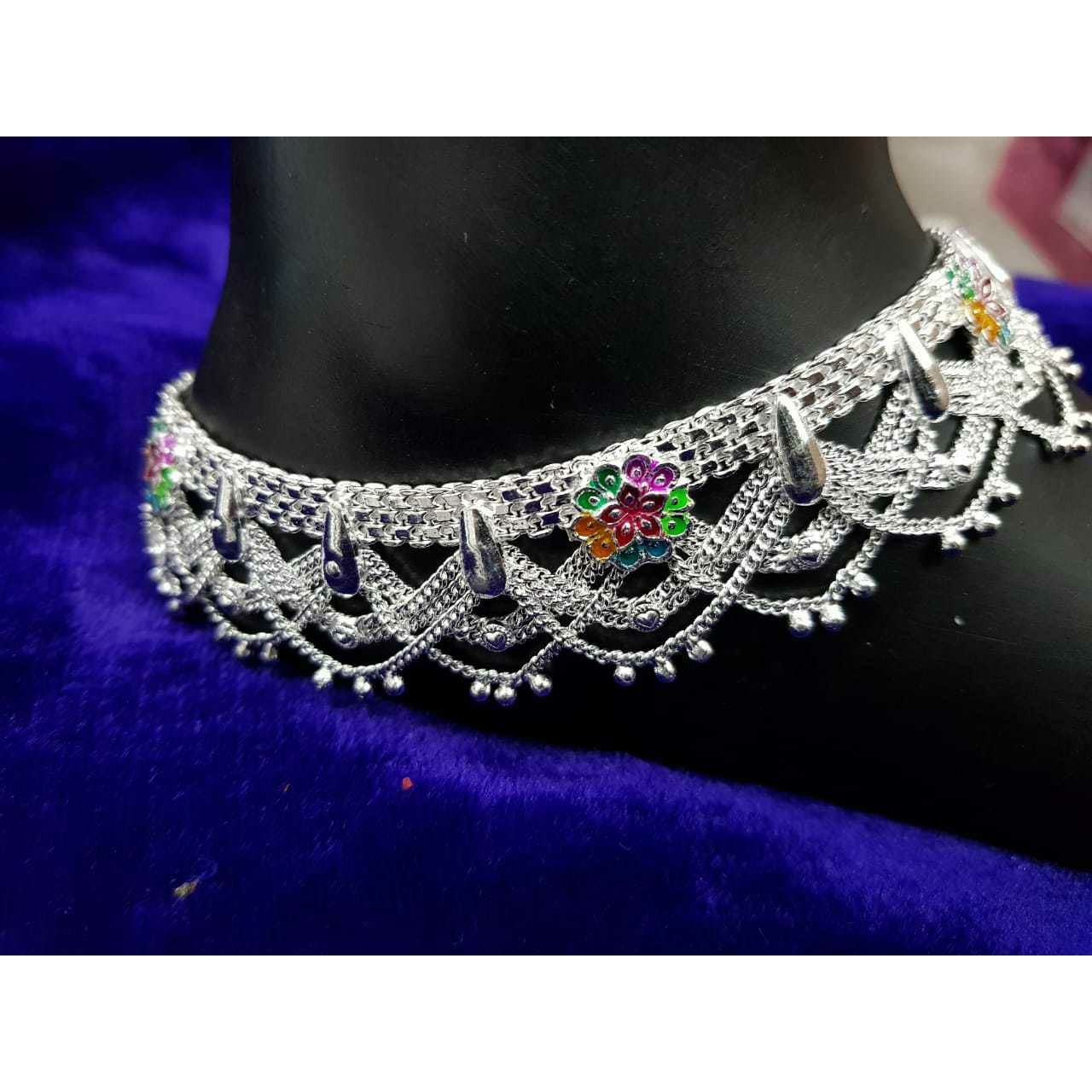 Milan Chain Cholel Nakshi Dull Finishing Round Goal Gola Khili payal Ms-1987