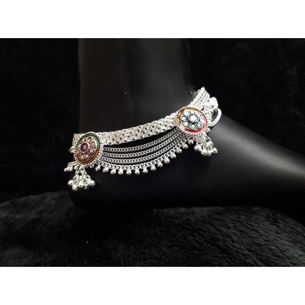 Milan Chain(Patta) Jalar Round Goal Gola Payal Ms-1361