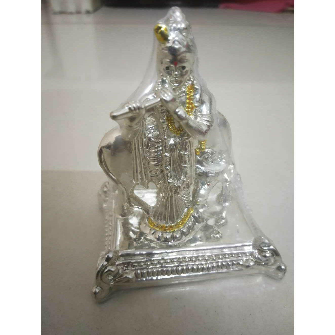 Indian Traditional Shree Krishna Hollow Lightweight Murti(Bhagvan,God,Idols)