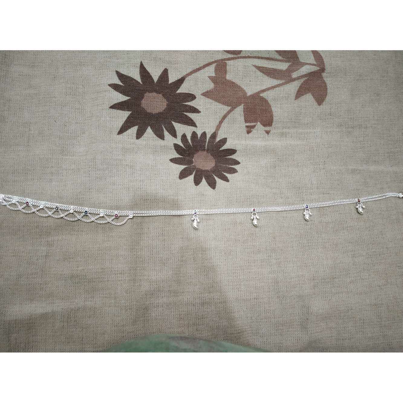 Kadap Chain Dabal Line Mina Single Side Jula  Khilona(Ramakda) Baccha(Small Size) Kandori
