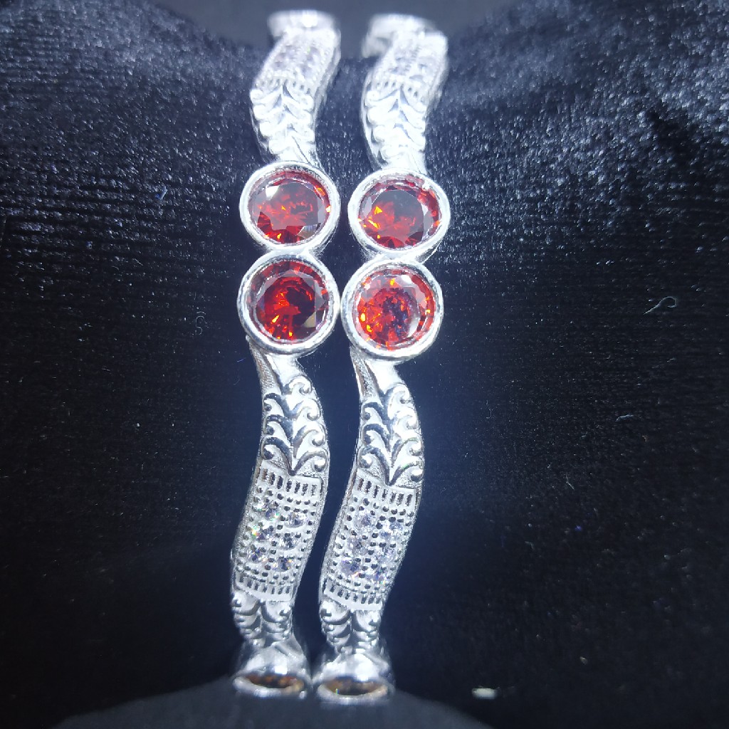 antique double round chol micro bangle(kadli) 58