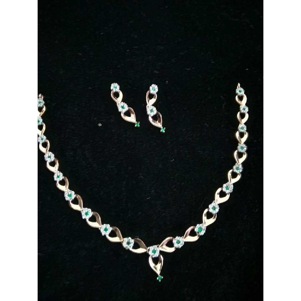 92.5 Attractive Sterling Silver Necklace Set