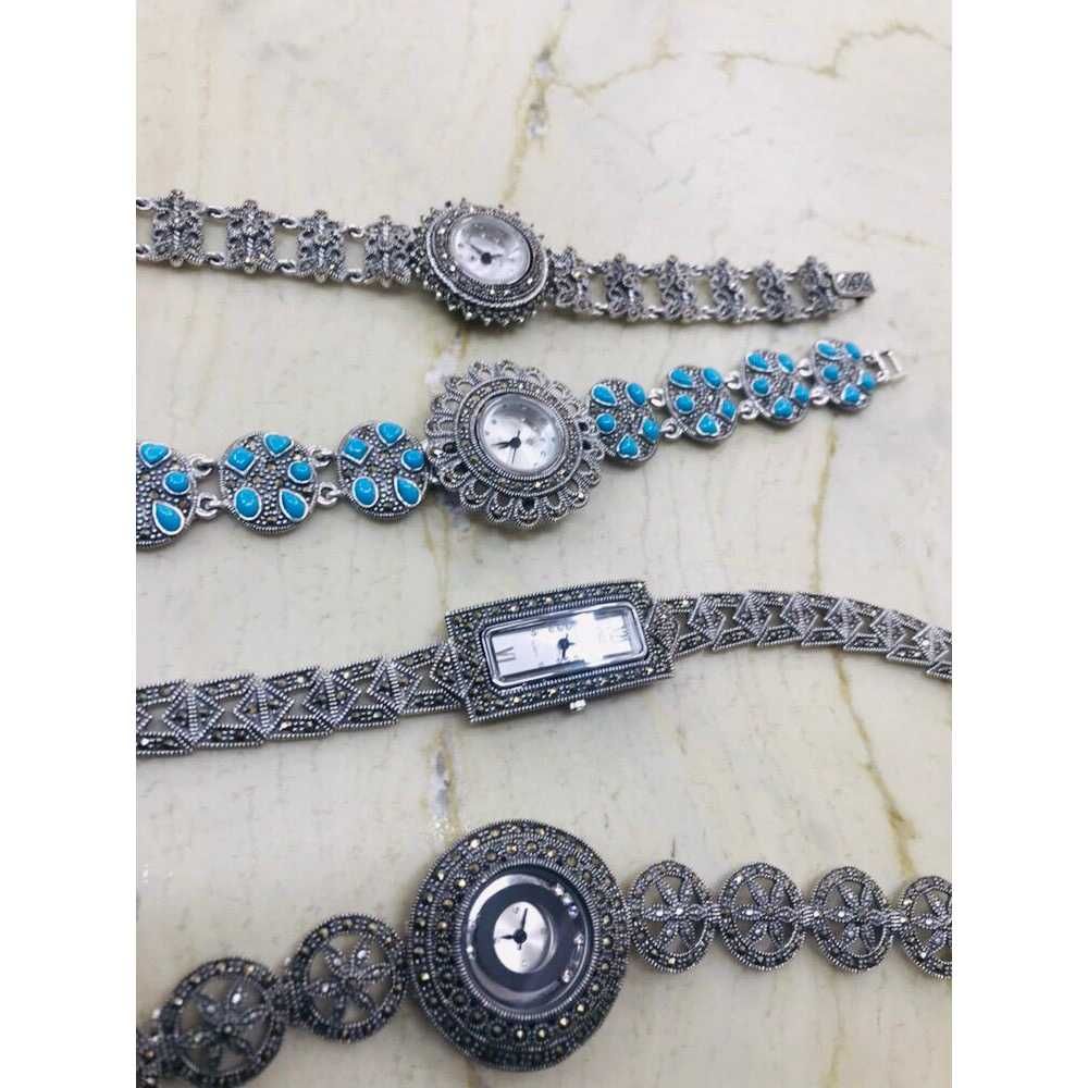 92.5 Sterling Silver Colorful Watches