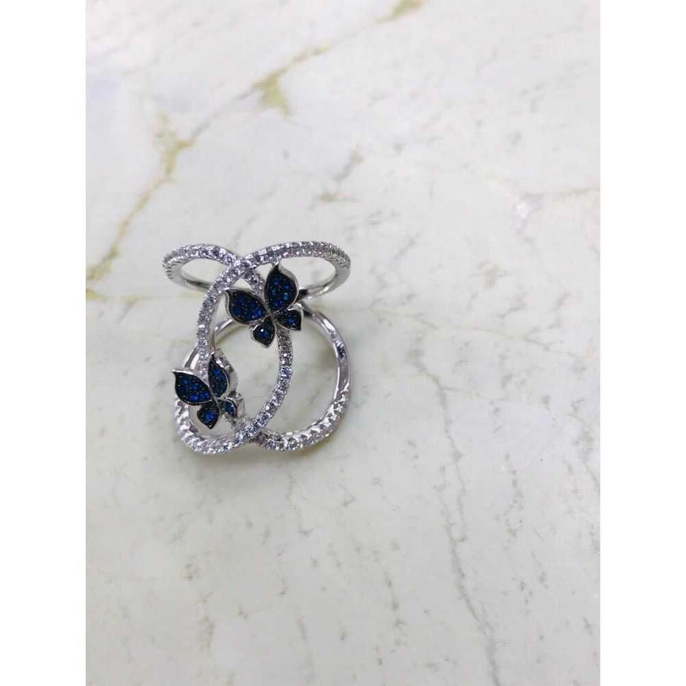 92.5 Sterling Silver Butterfly Ring