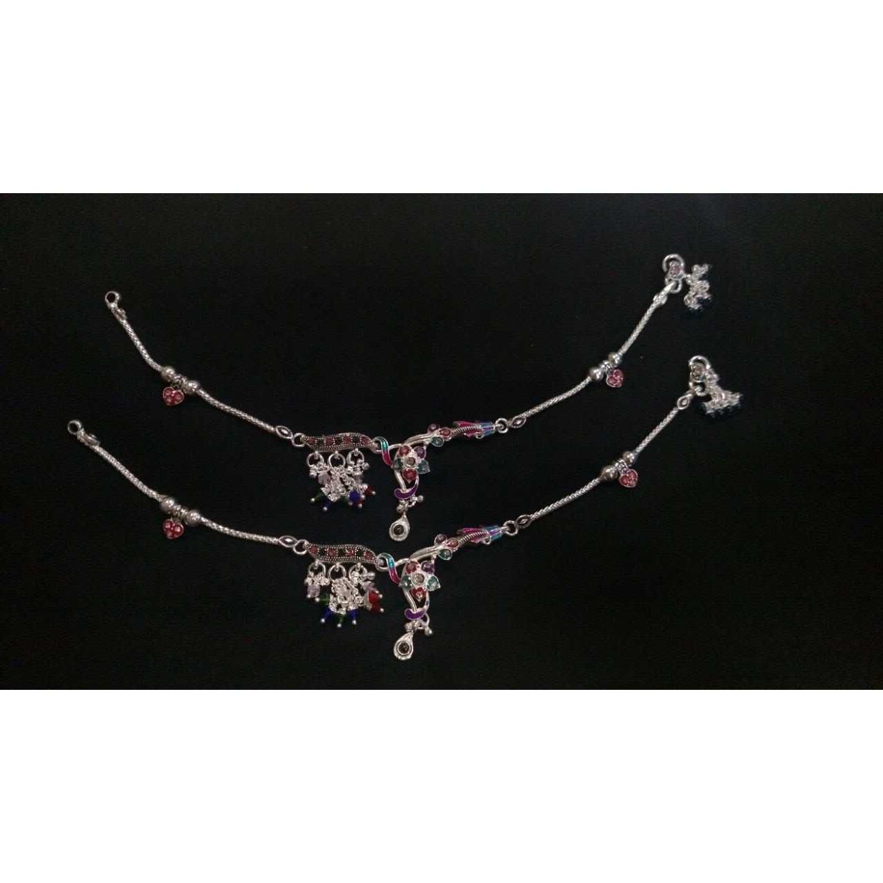 Silver Kids Traditional Payal