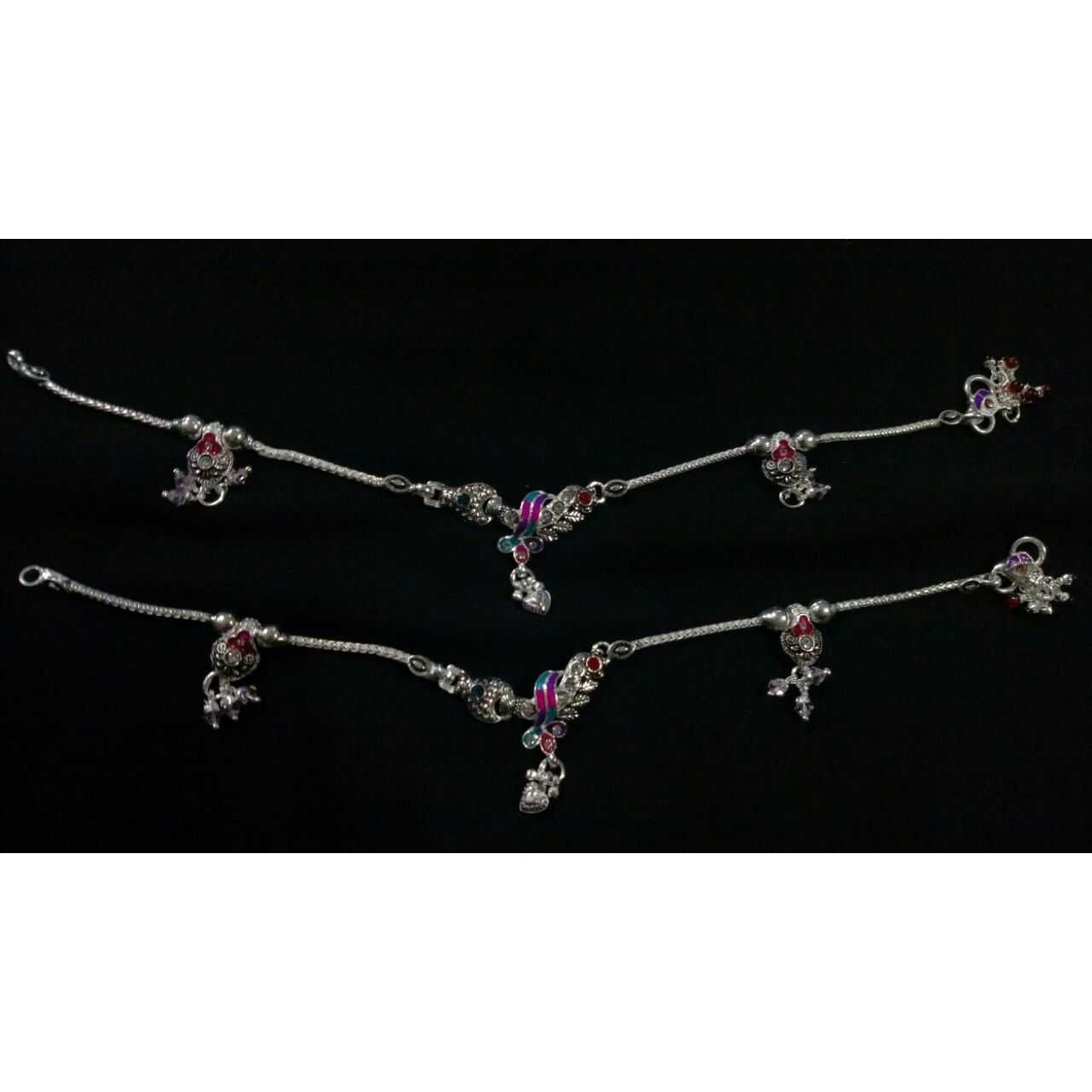 Designer Silver Ladies Indian Payal