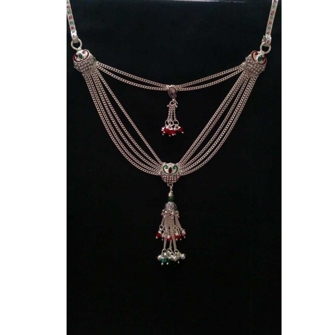 Silver Antique Indian Special Kandora ( Waistbelt )