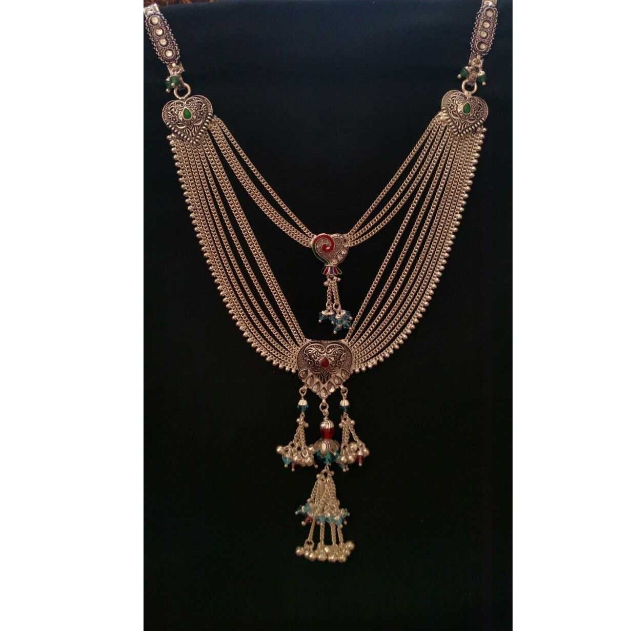 Silver Antique India Special Attractive Kandora