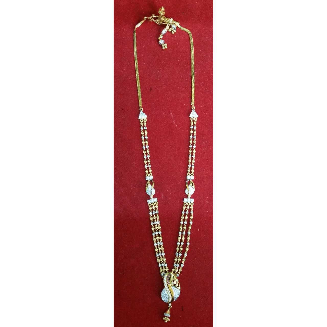 22K / 916 Gold Ladies Vertical Dokiya