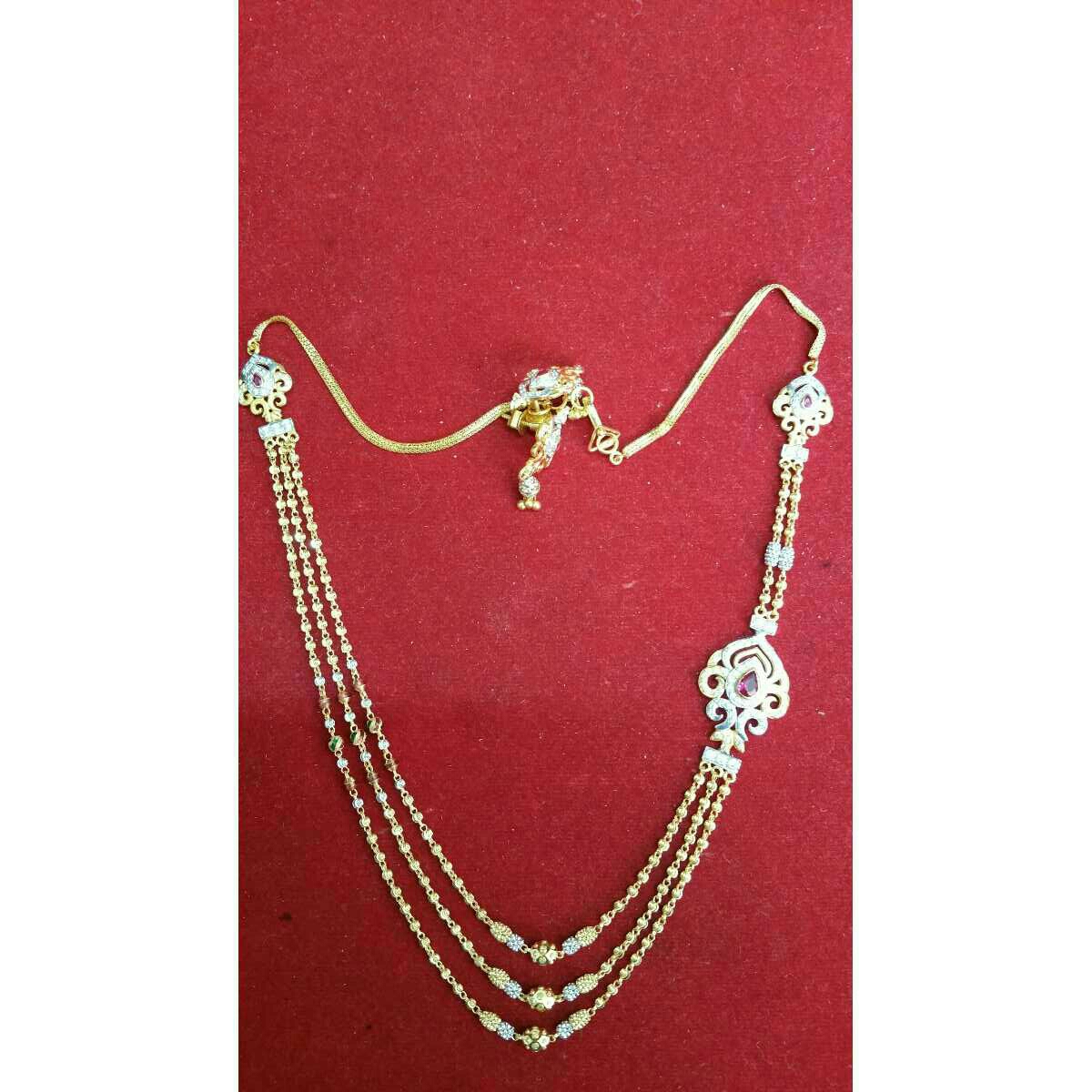 22KT Gold Designer Necklace Set