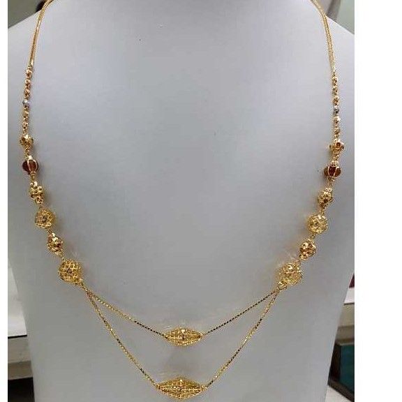 22K / 916 Gold Yellow Designer Dokiya