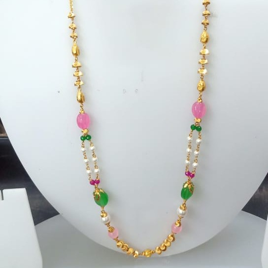 916 Gold Beads Mala