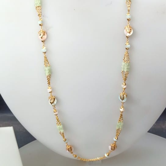 916 Gold Dazzling Mala