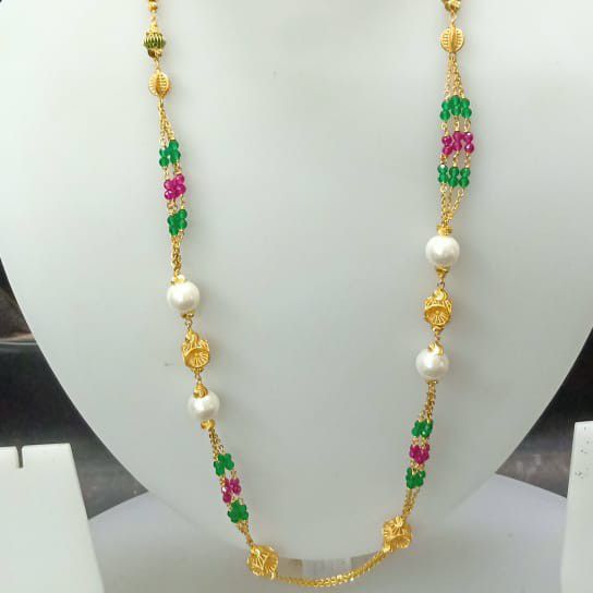 Fancy Gold mala
