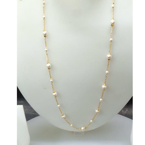 Gold simple necklace for women
