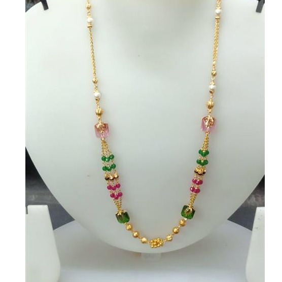 Gold classy necklace for women