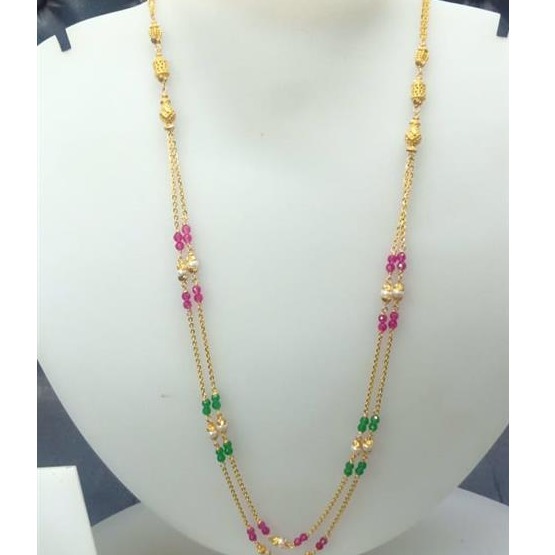 Gold fancy necklace for women