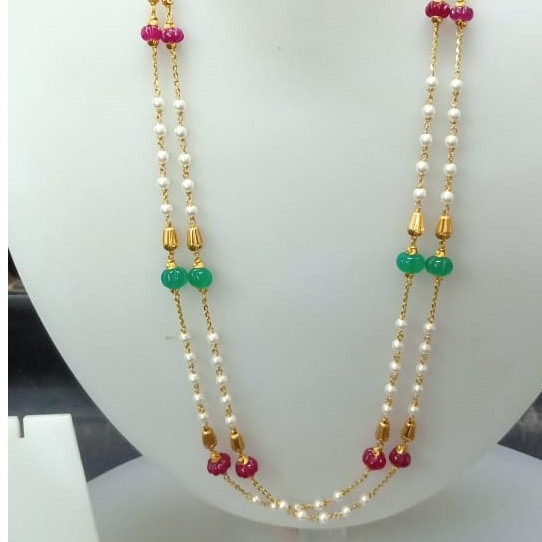 Gold divine diamond mala