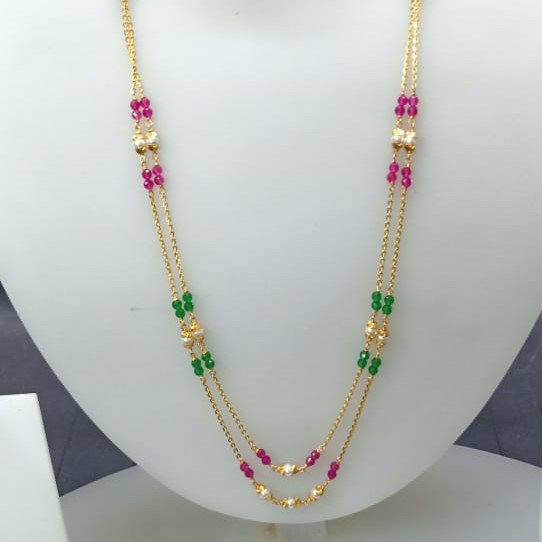 Gold Grand Diamond Mala