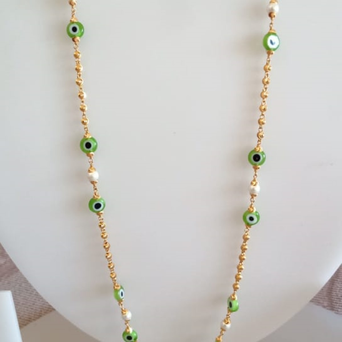 22 KT Gold Fancy Special Occasion Antique Mala CJAM61