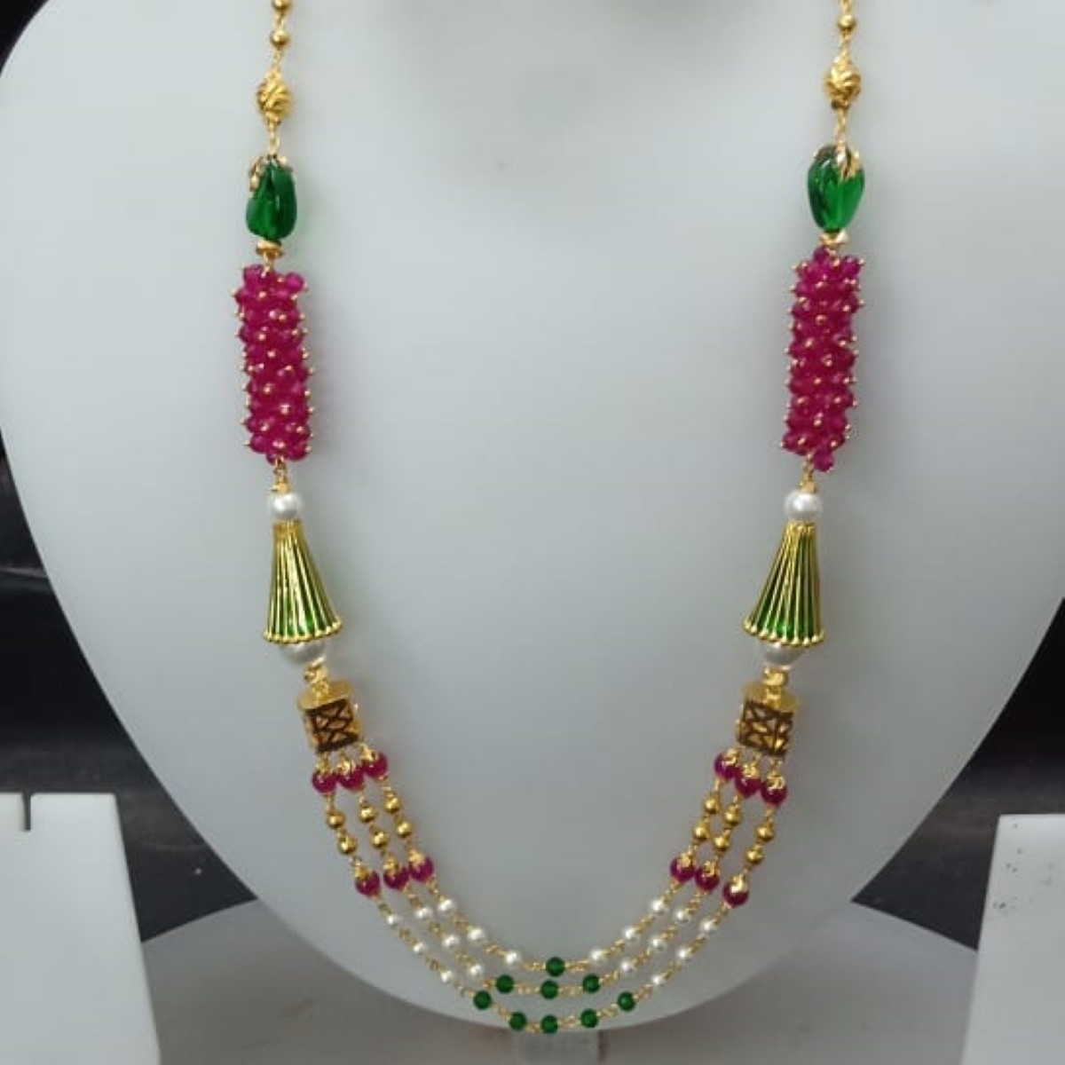 22 KT Gold Classic Special Occasion Antique Mala CJAM23