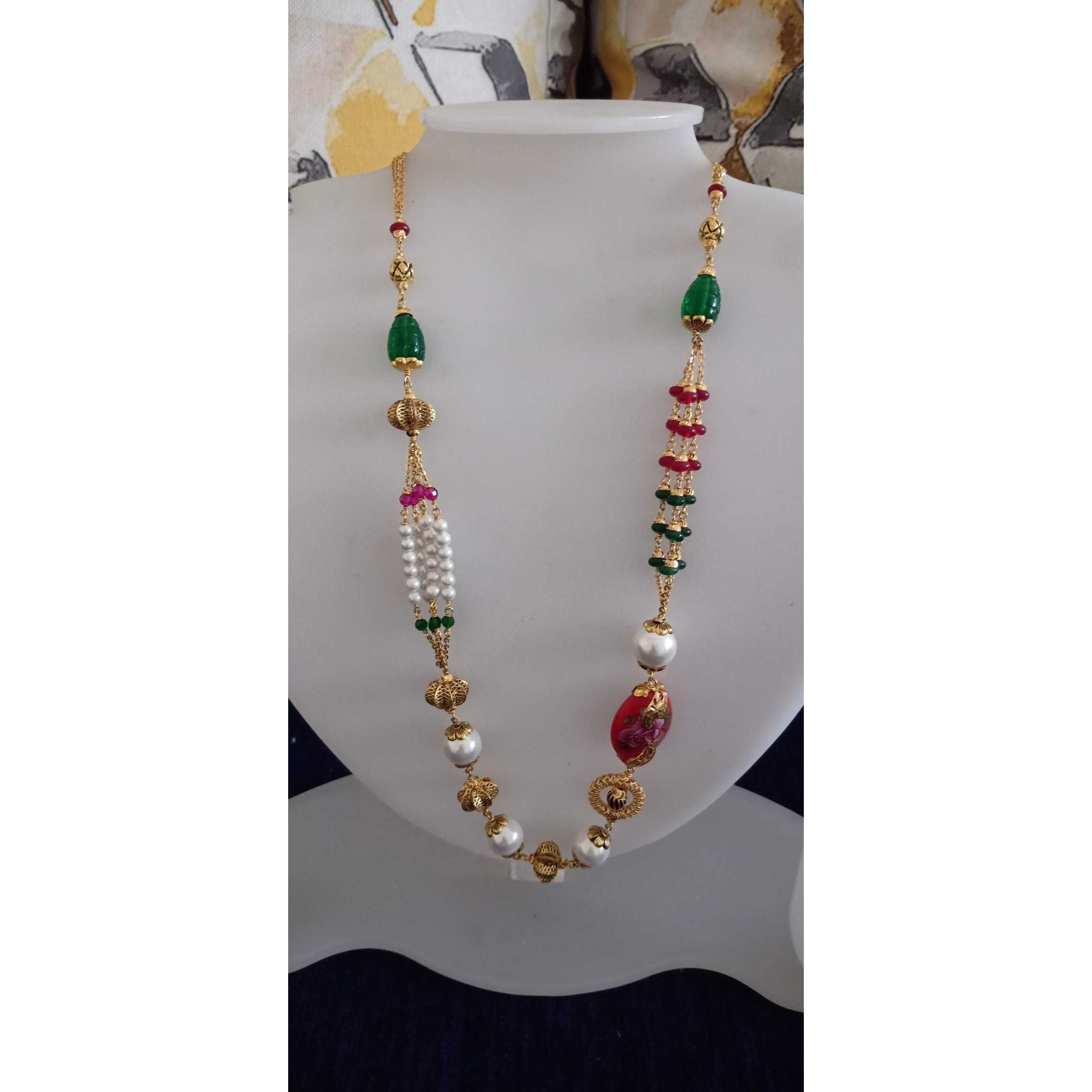 22 Ct Gold Trendy Fancy Mala