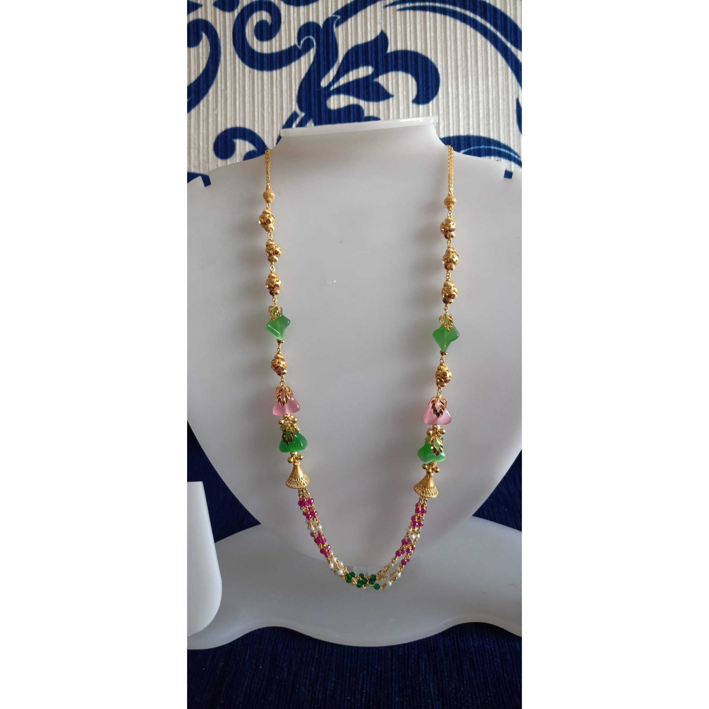 916 Gold Awesome Fancy Mala