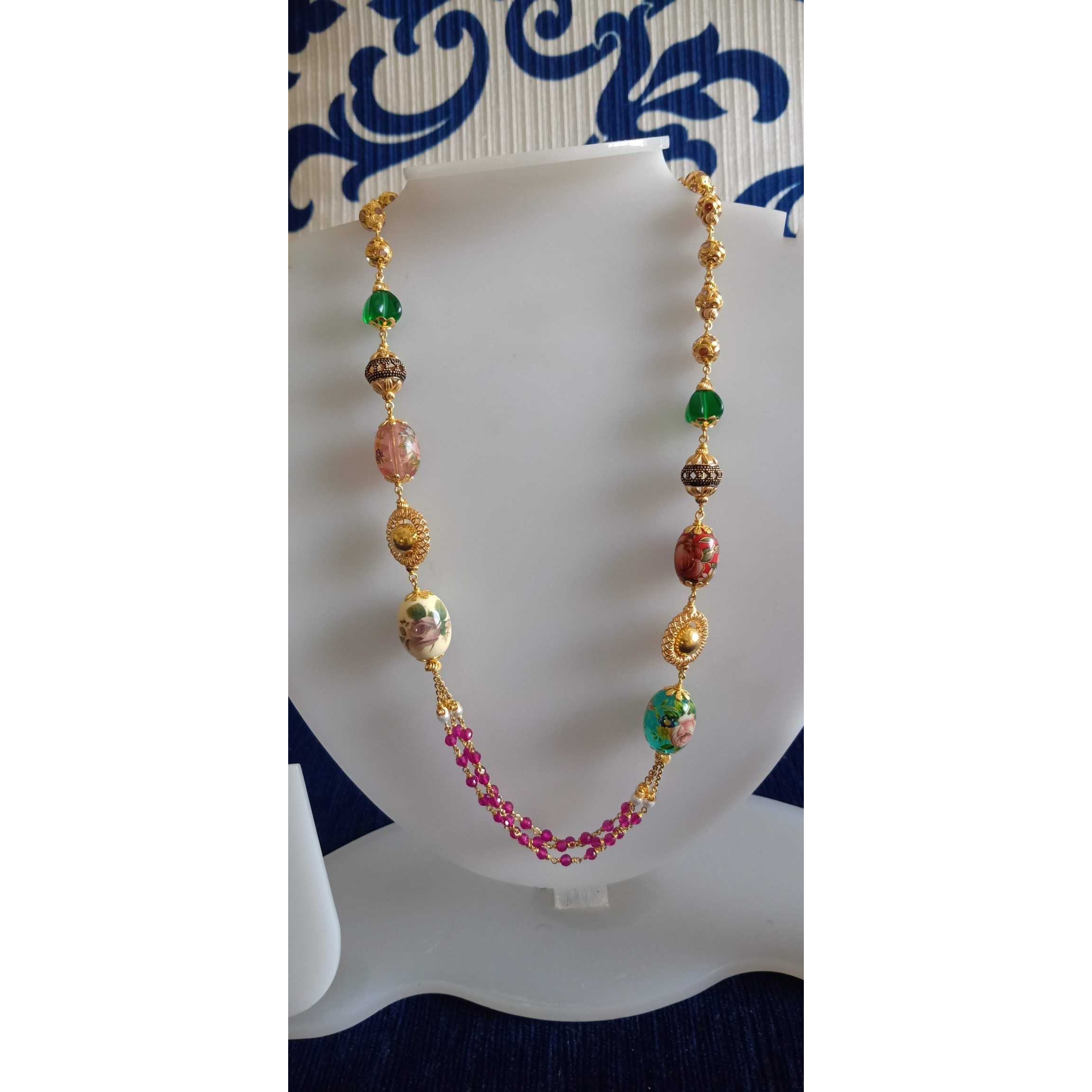 916 Gold Fantastic Fancy Mala