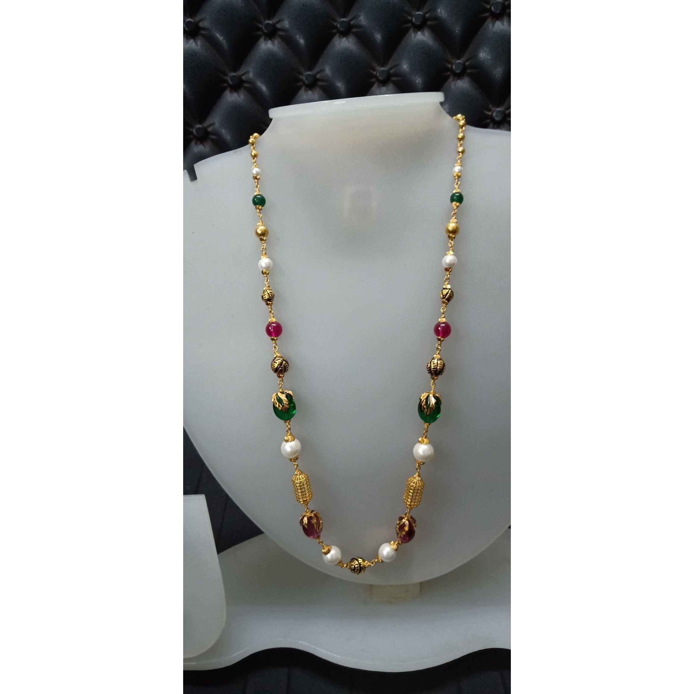 22 Ct Gold Trendy Mala