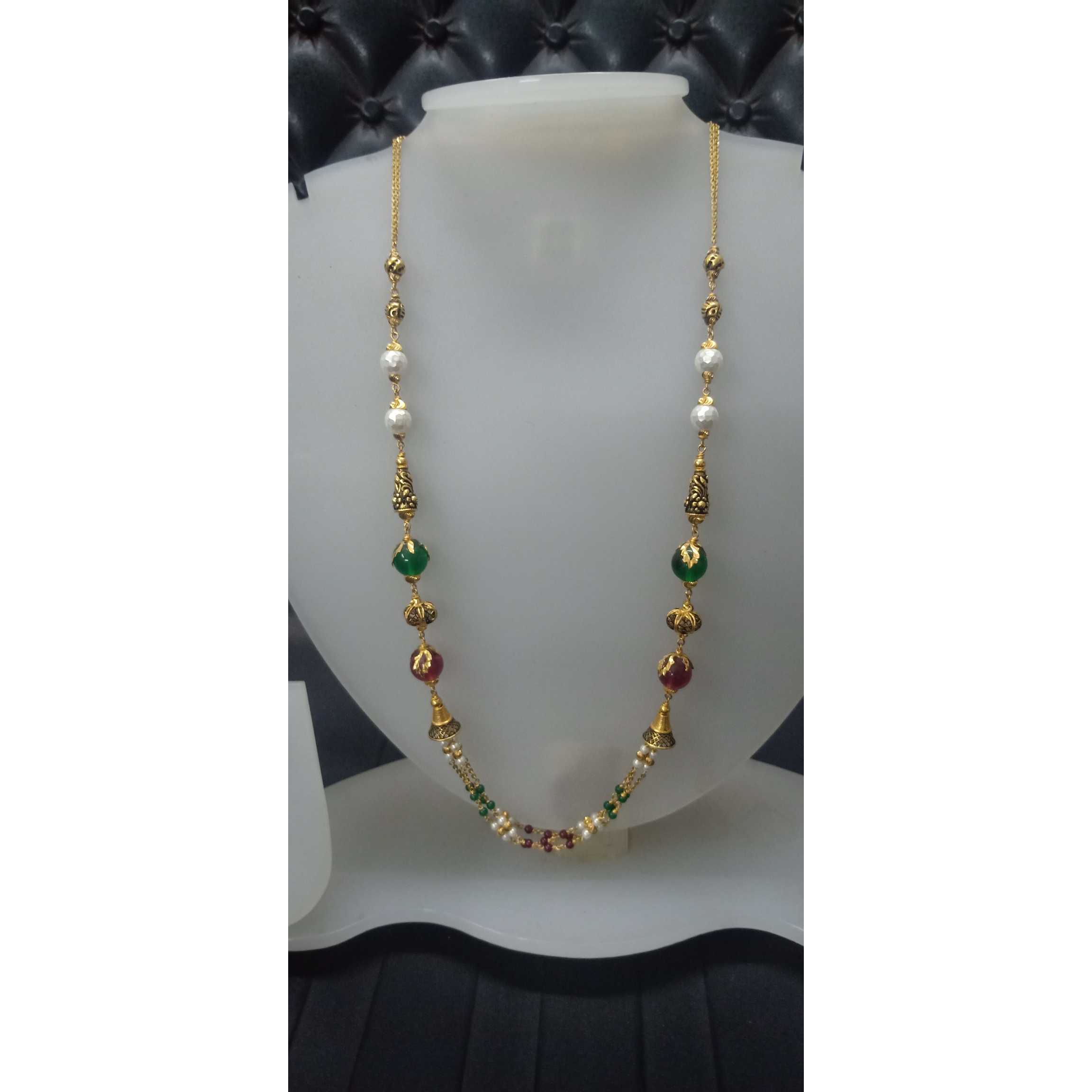 916 Gold Gorgeous Fancy Mala