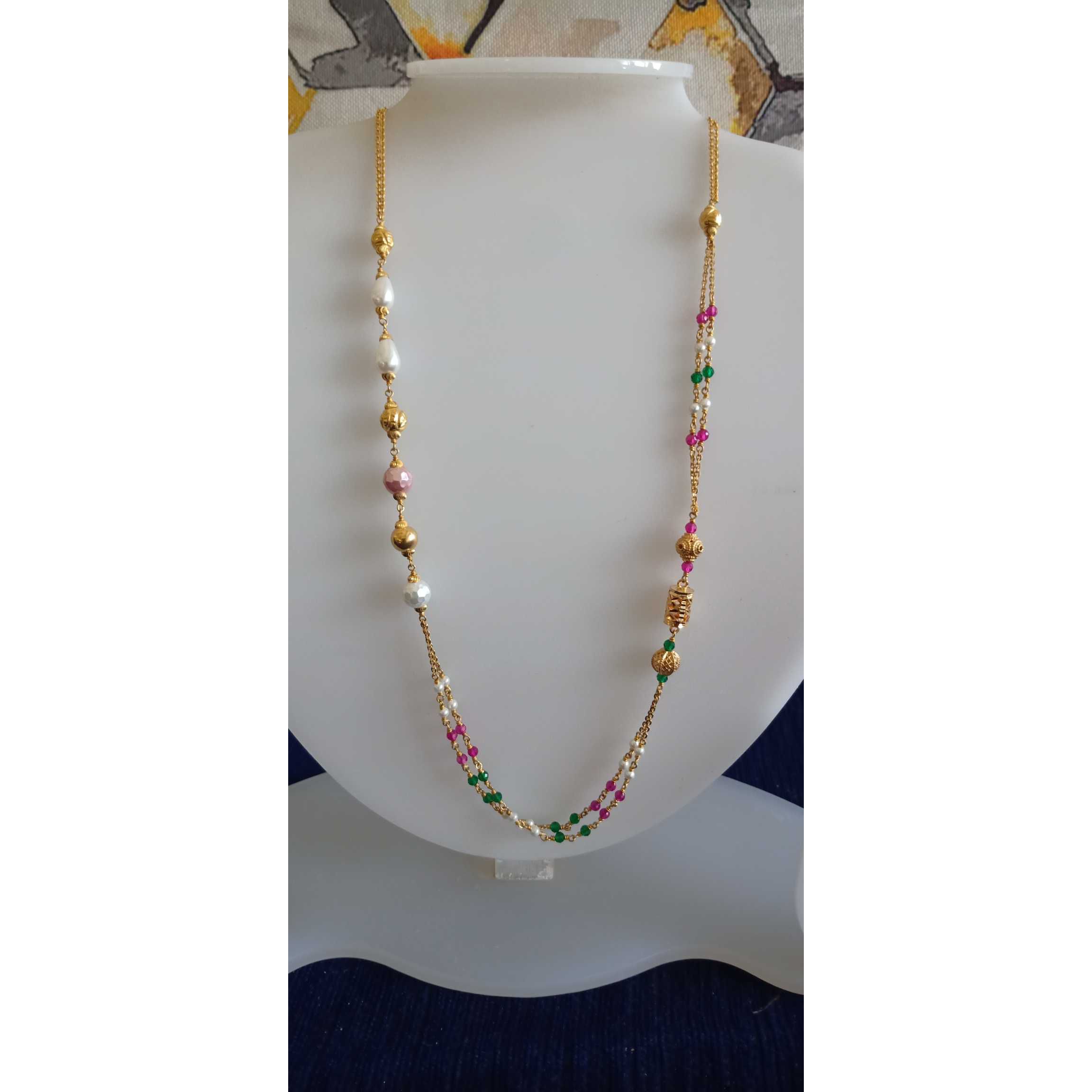 916 Gold Stylist Mala For Ladies