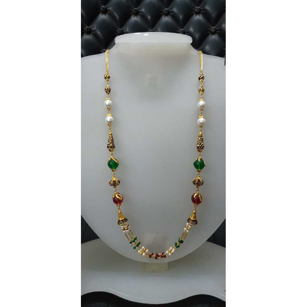 22 Ct Gold Stylist Mala For Ladies