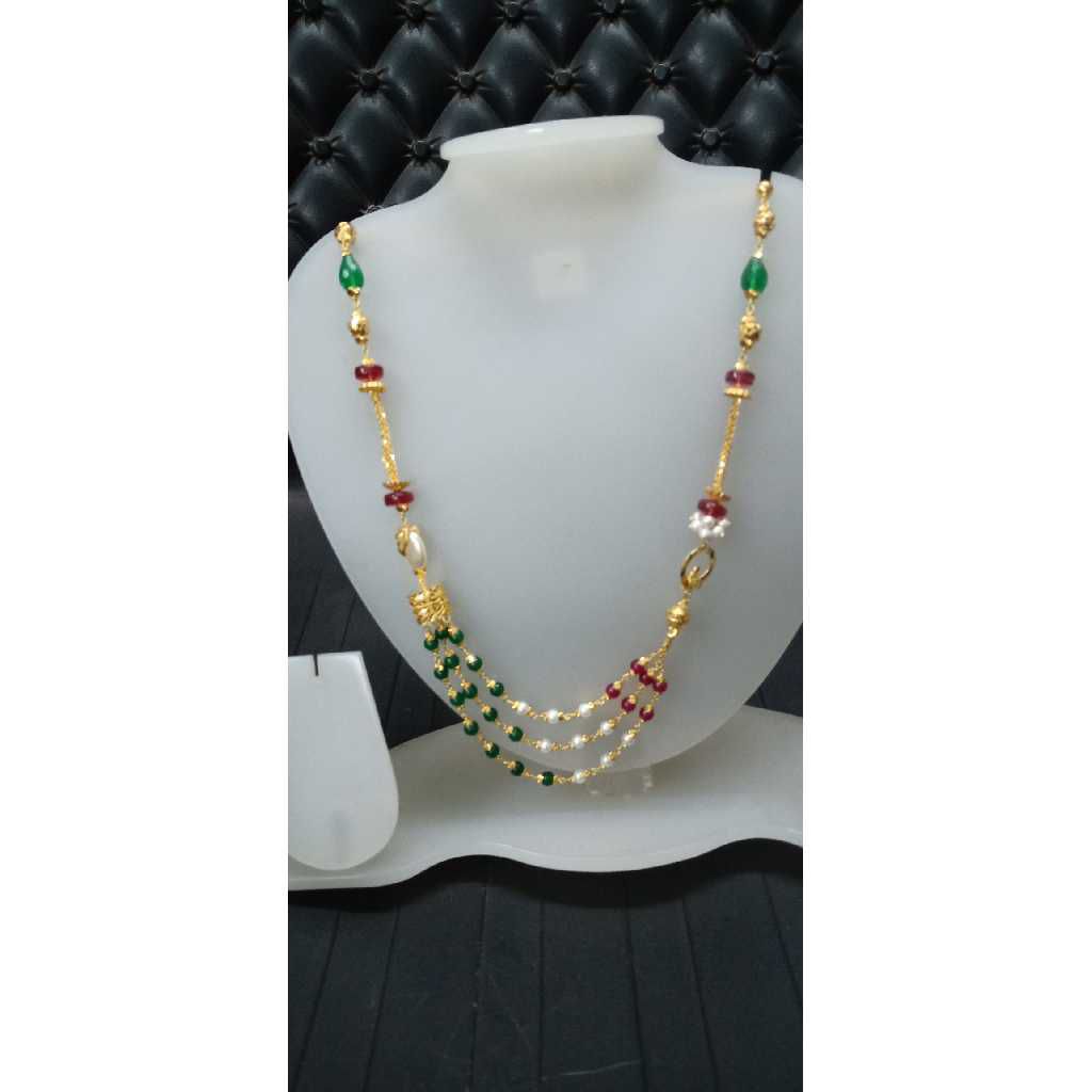 916 Gold Antique Mag Mala