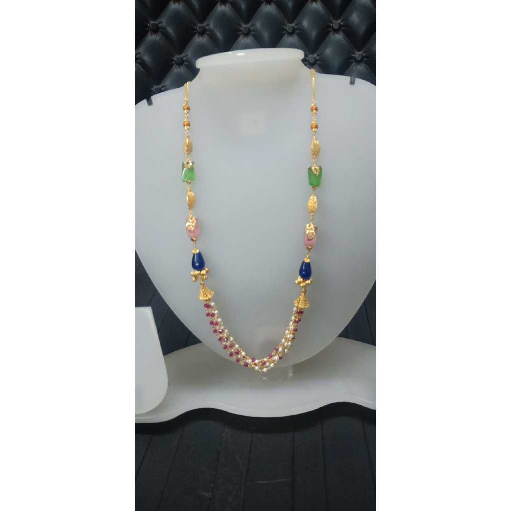 22KT Gold Dazzling Mala For Ladies