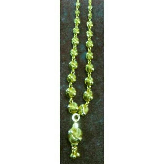 22KT Gold Vertical Mala