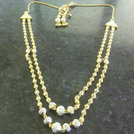 22KT Gold Vertical Mala