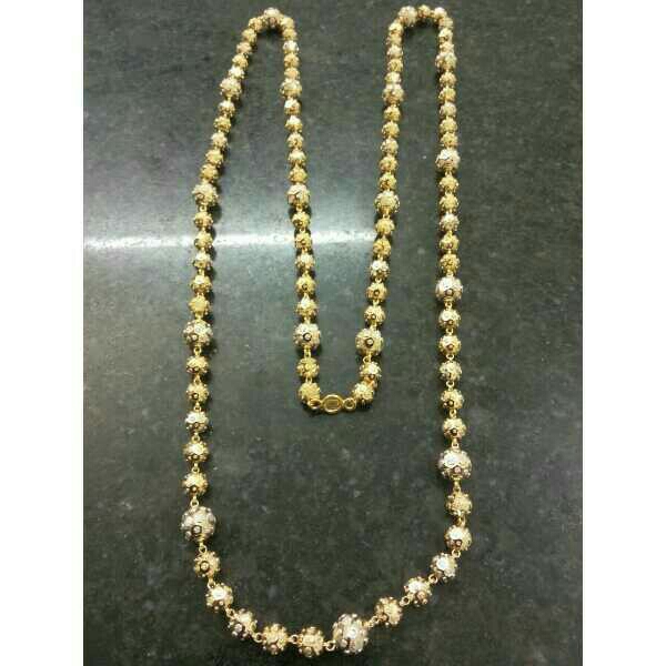 22KT Gold Vertical Mala