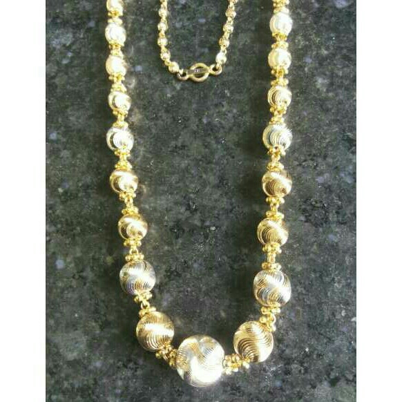 22KT Gold Vertical Mala