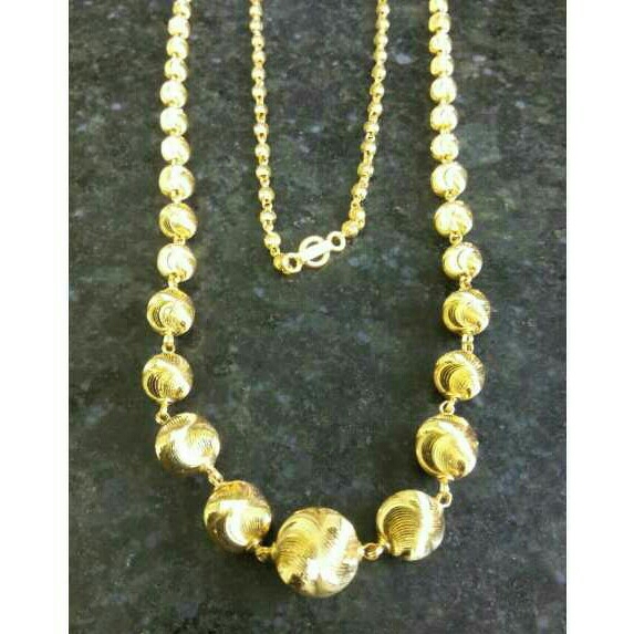 22KT Gold Vertical Mala