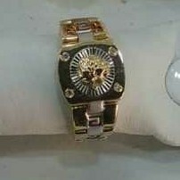 18k Italian Gold Gents Fancy Ring White