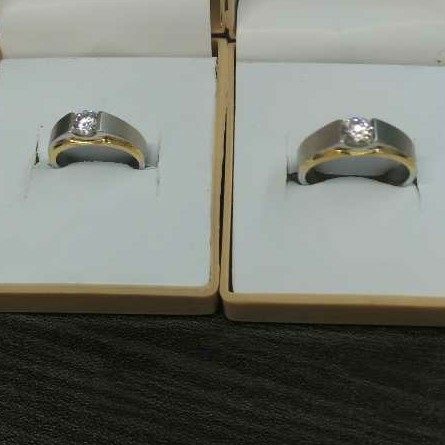 Fancy Designer White Gold Ring