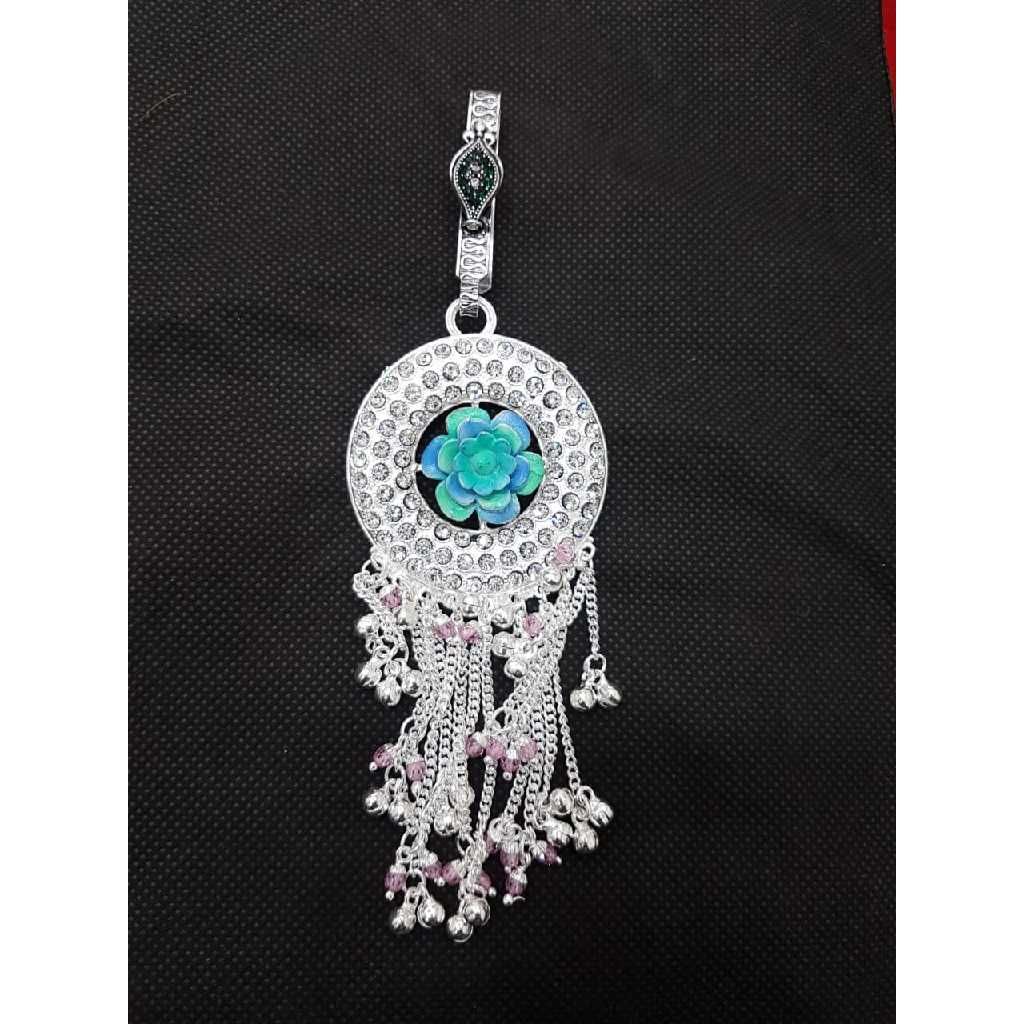 Silver Dazzling Long Juda