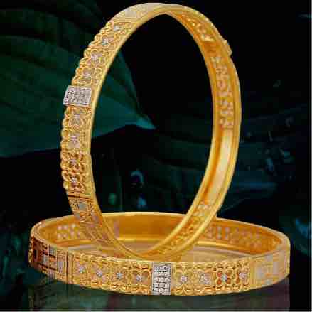 916 Bridal Yellow Gold Kadali