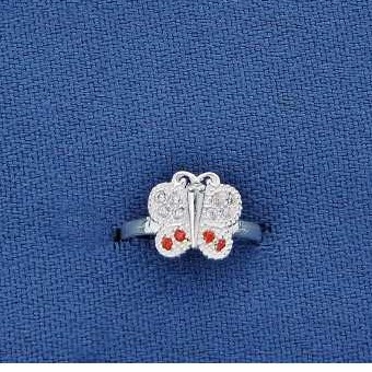 Fancy Silver Micro Ring